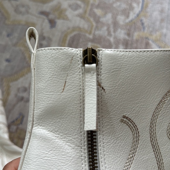 NEW Free People x London Rag Vegan Leather Western Ankle Boot Size 8 - Picture 13 of 13